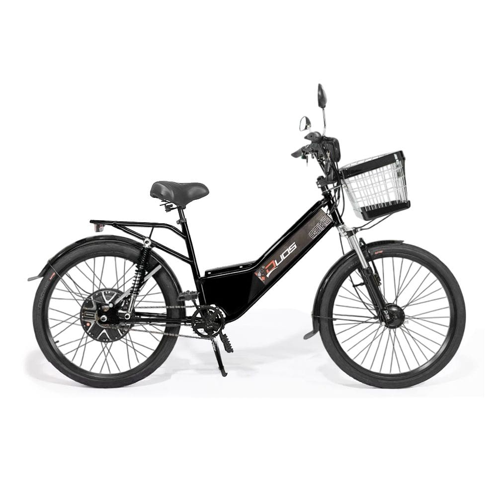Bicicleta Elétrica - New Full 800w - Preta - Duos Bikes