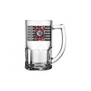 Caneca de Cerveja Vidro Bristol Corinthians 340ml - Allmix