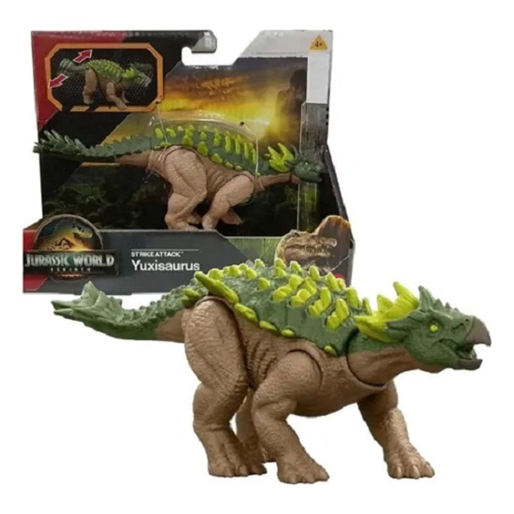 Jurassic World Rebirth – Dino Yuxisaurus Articulado 19 Cm – Rabo Função Mexe Cabeça - Mattel
