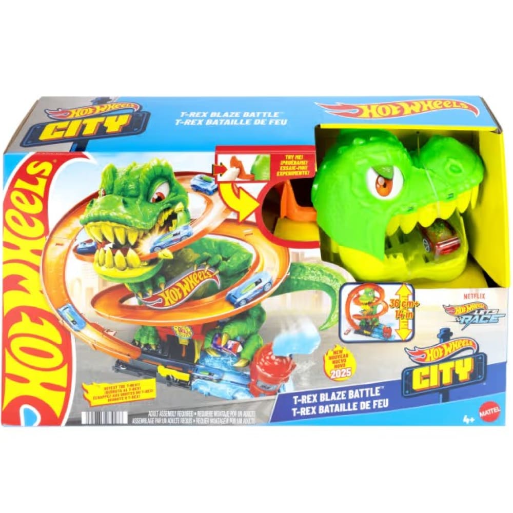 Jbm73 Pista T-Rex X Quartel De Bombeiros