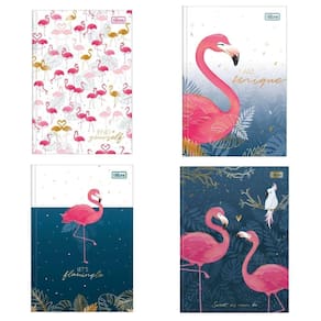 Caderno Brochura Capa Dura 1/4 Pequeno Aloha 80fls Tilibra Estampa 2