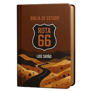 305.253 - Biblia Nvi de Estudo Rota 66 - Flexivel