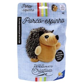 Meu Kit de Artesanato Criativo: Porco-espinho