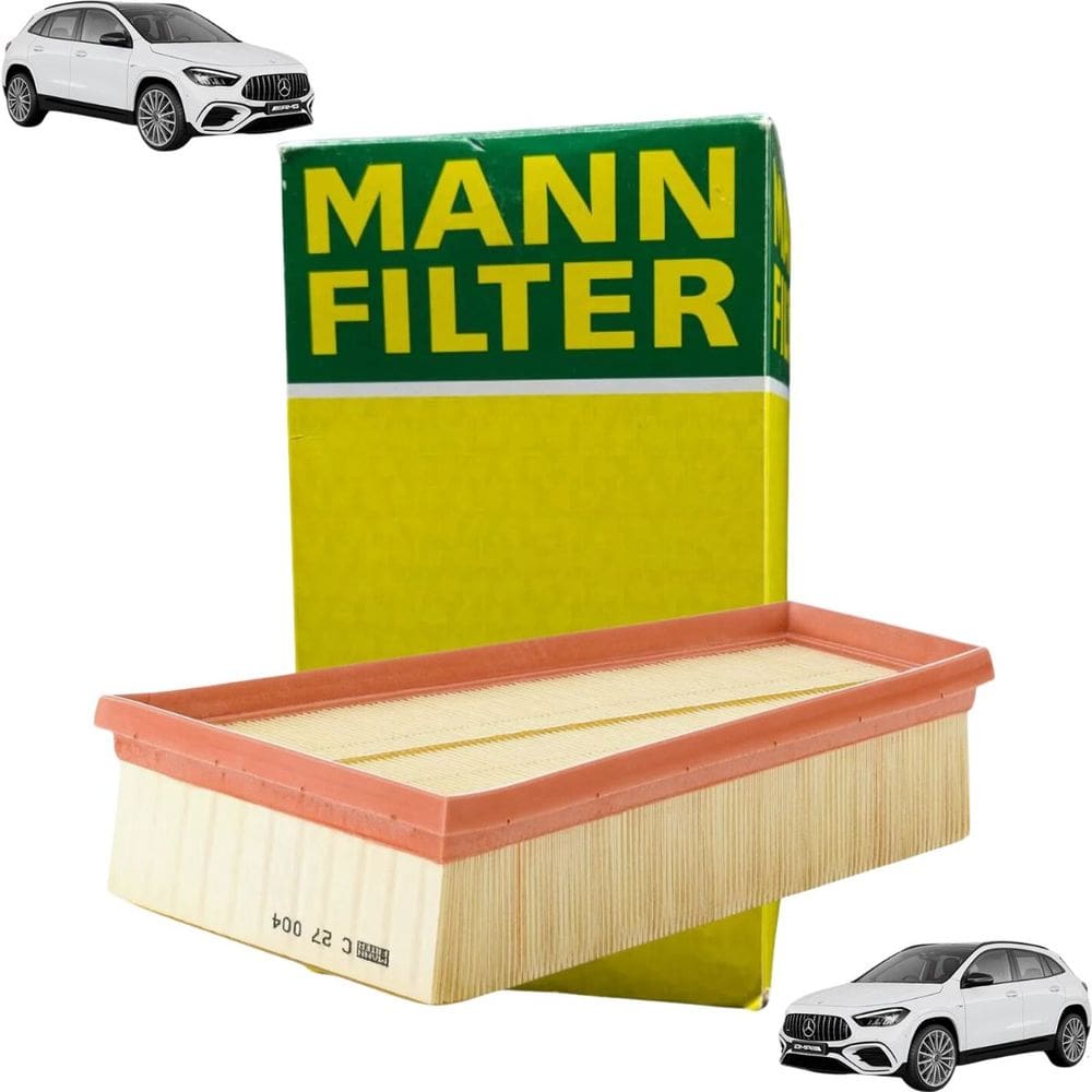 C27004 - Filtro De Ar - Cla 2014 A 2024 / Classe A 2013 A 2024 / Classe B 2013 A 2014 / Gla 2014 A 2024 - Mann Filter