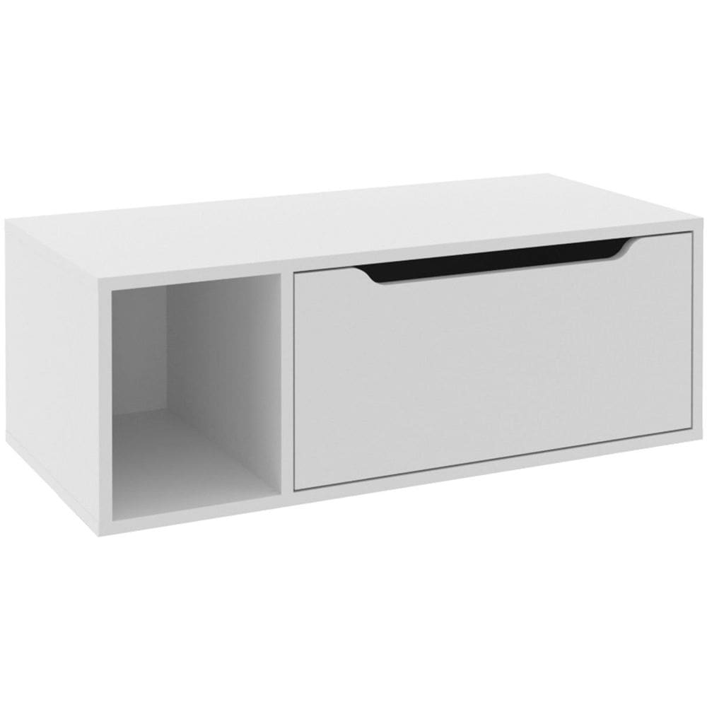 Gabinete de Banheiro 80 cm com 1 Porta e Nicho