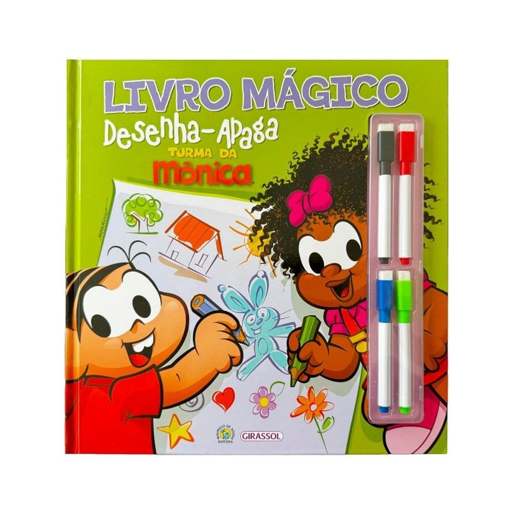 Turma da Monica - Livro Magico Desenha-apaga