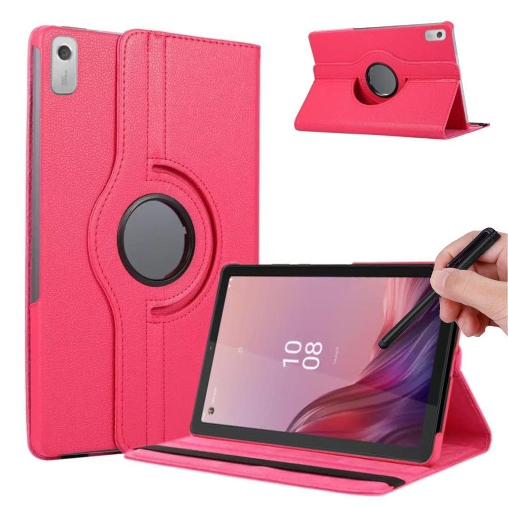 Capinha Giratória 360 Para Lenovo M9 Tb310Fu + Caneta Touch
