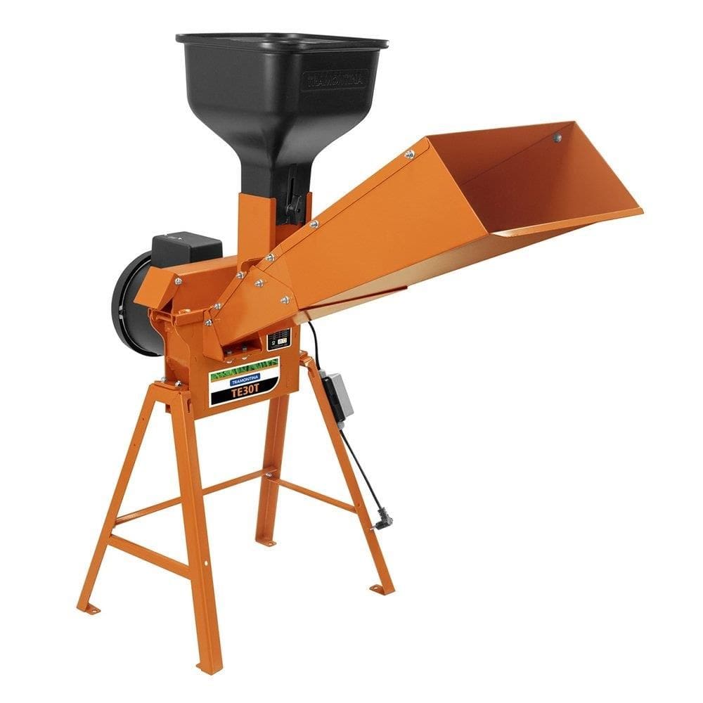 Triturador Elétrico Tramontina TE30T - Motor de 2HP, Laranja, Bivolt