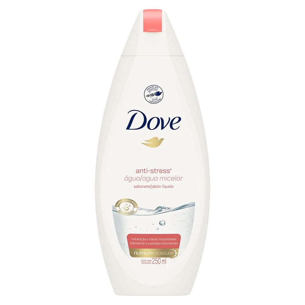 Sabonete Líquido Dove Água Micelar 250ml