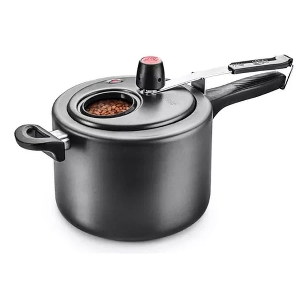 Panela de Pressão 4.5L com Visor 6002 Grafite - MTA