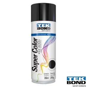 Tsu0924 - Tinta Aerossol Preto Brilhante 350Ml - Universal - Tekbond