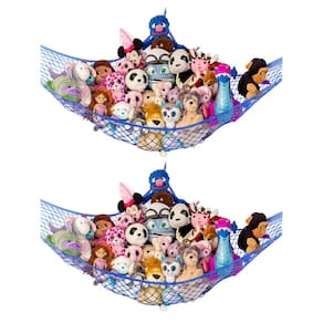 Rede de bichos de pelúcia Lilly`s Love Corner Blue, pacote com 2