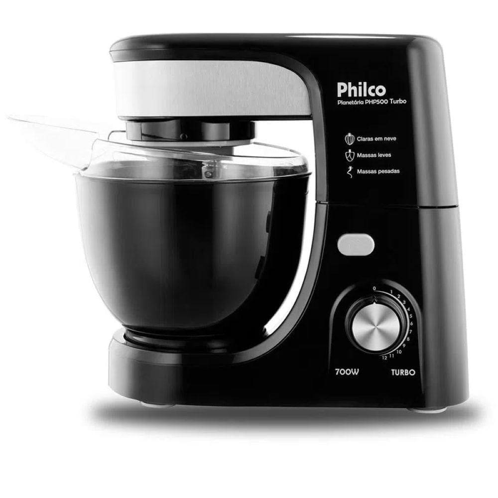 Batedeira Planetária Turbo  PHP500 127v Preta - Philco