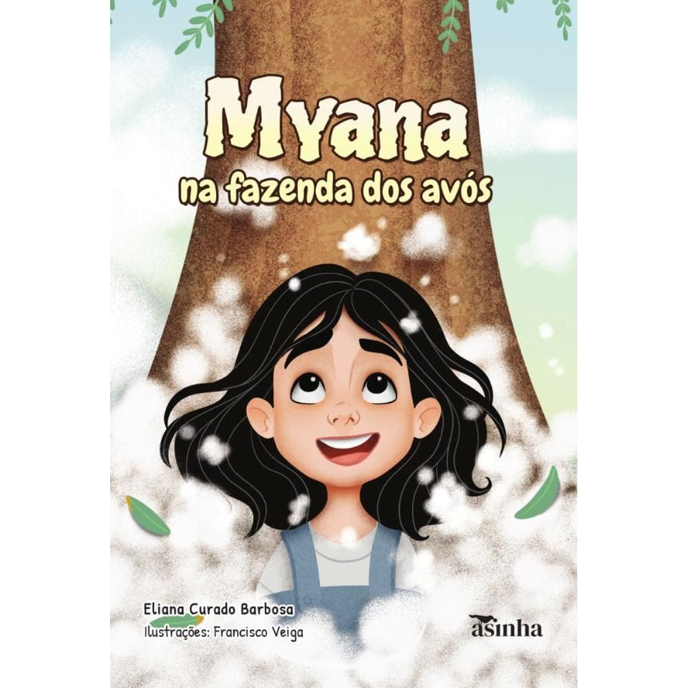 Myana na fazenda dos avós
