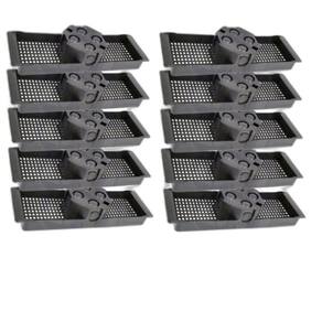 Kit 10 Caixa Luz Suporte Para Laje Octogonal 30Cm Tuboline