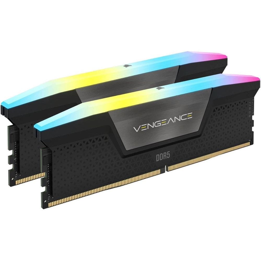 Memória RAM Corsair Vengeance RGB 96GB (2x48GB) DDR5 6000MHz