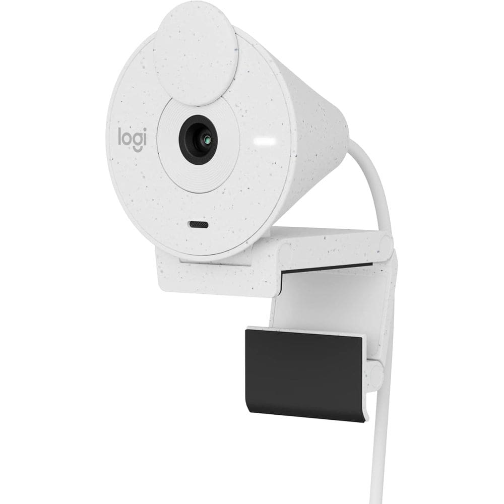 Webcam Logitech Brio 300 - Rosa/Branco