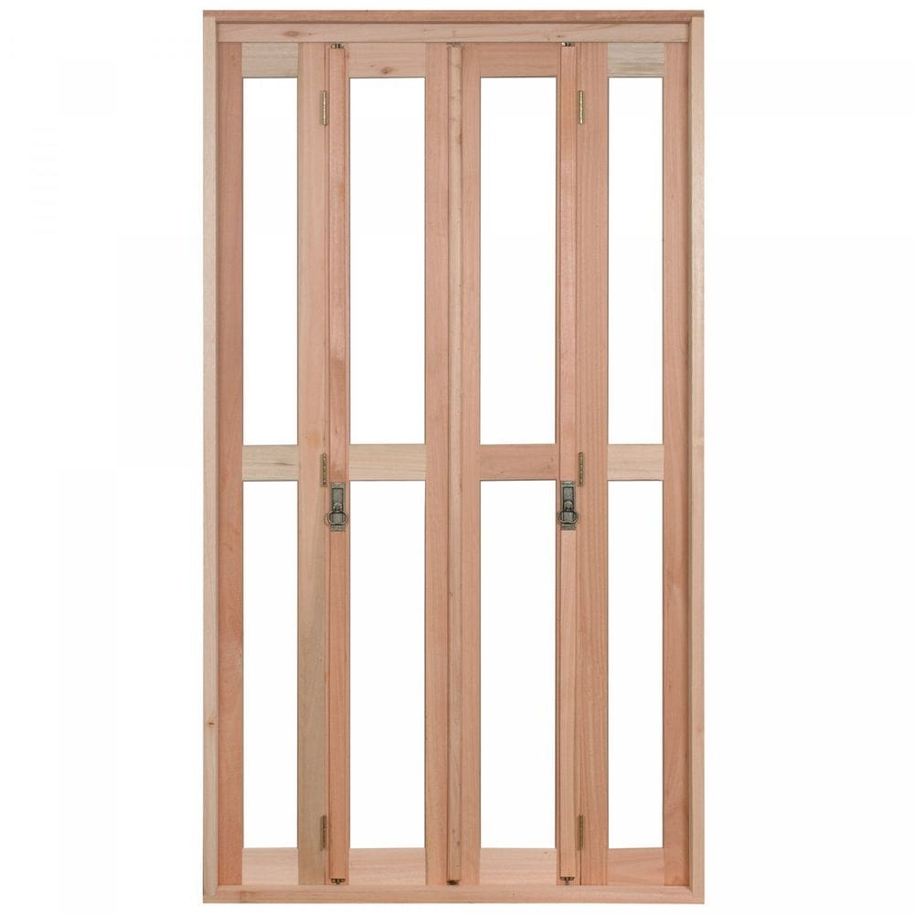 Porta Janela com Caixilhos para Vidros Pantográficos Inteiros Rondosul Natural