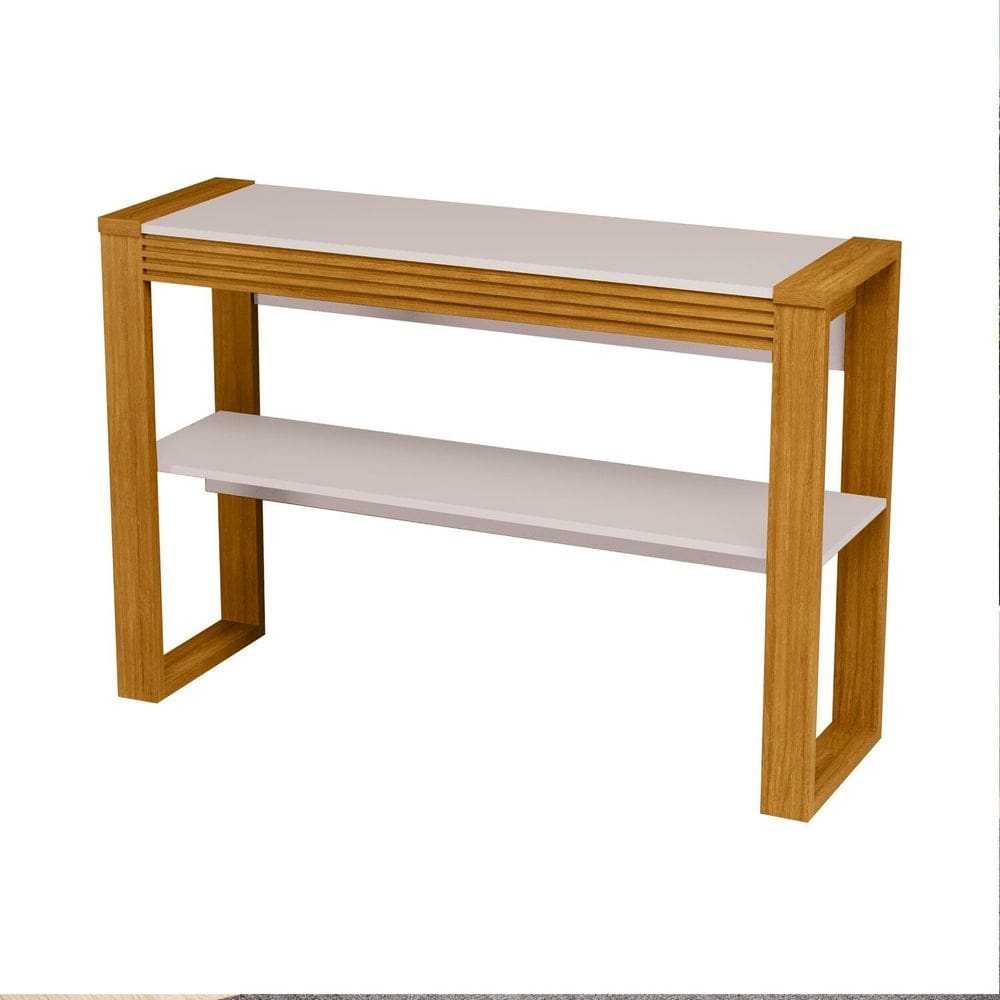 Aparador para Sala de Jantar 100% Mdf Master Carvalho Oro/ Off White