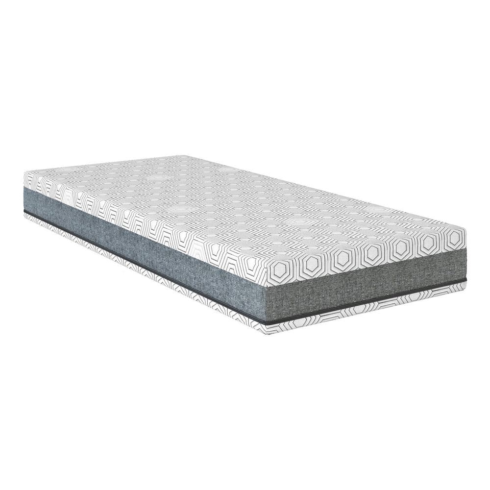 Colchão de Solteiro Espuma 88cm X 23cm Urban Cinza