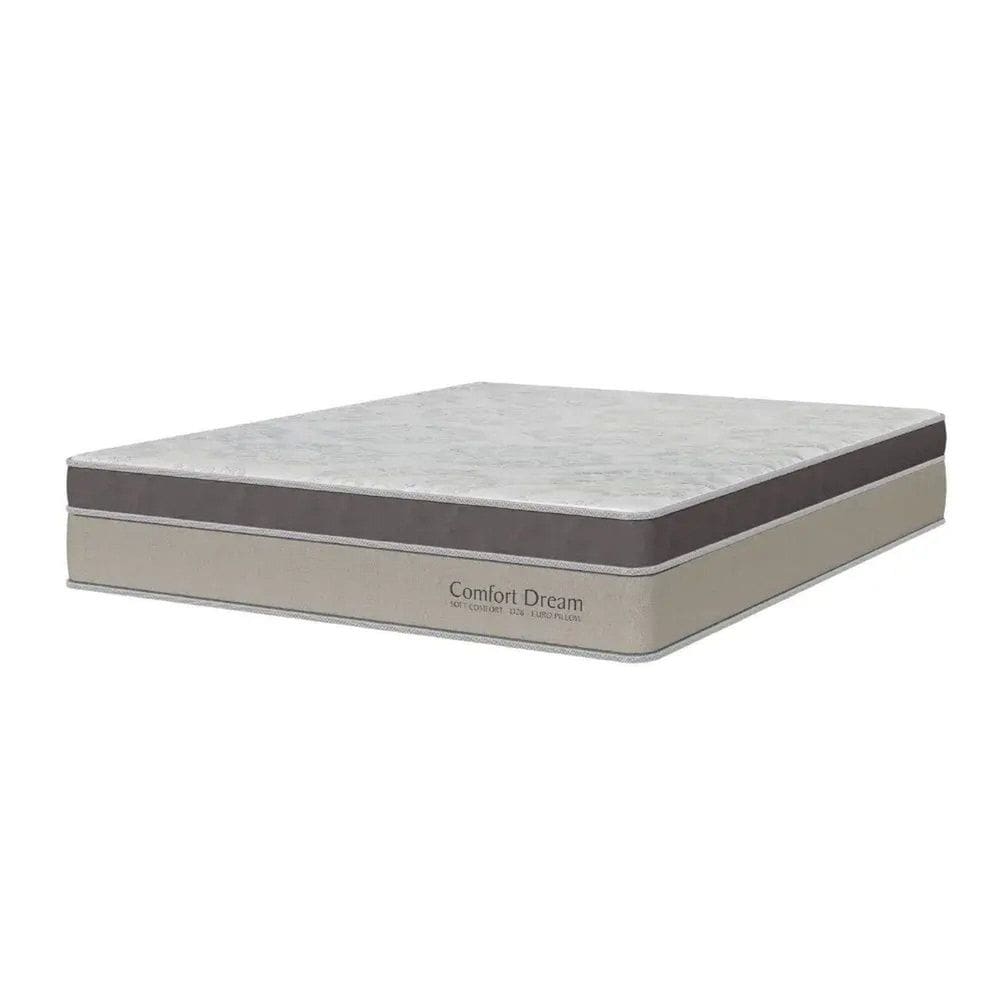 Colchão Queen 158cm X 28cm Conforto Cinza