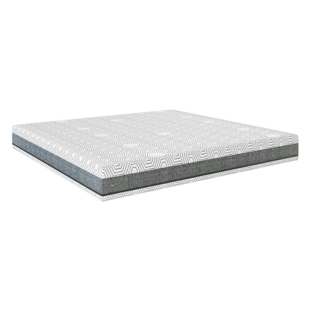 Colchão King de Espuma 193cm X 23cm Urban Cinza