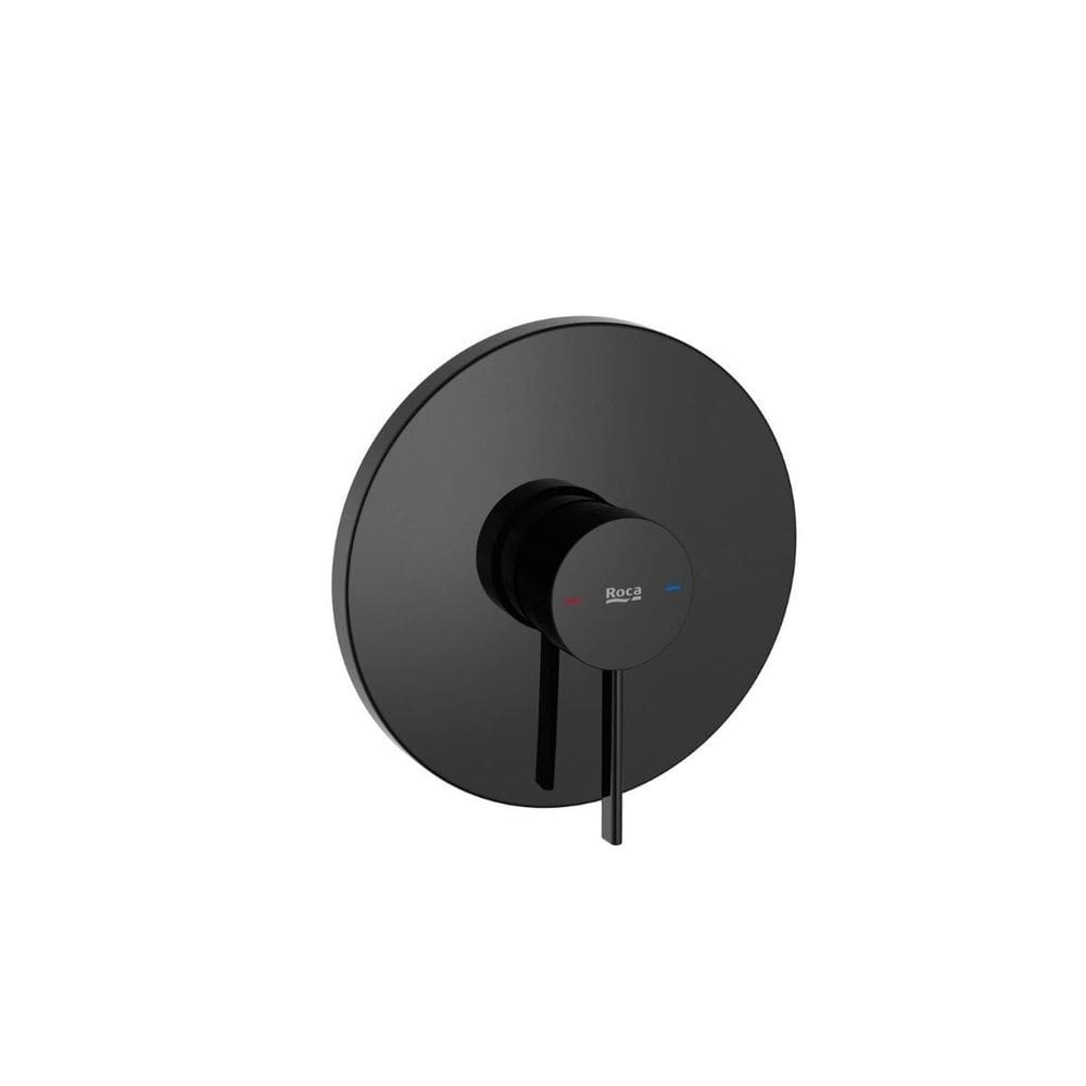 Acabamento para Monocomando de Banheira e Chuveiro com Desviador Box Ona da Roca Titanium Black