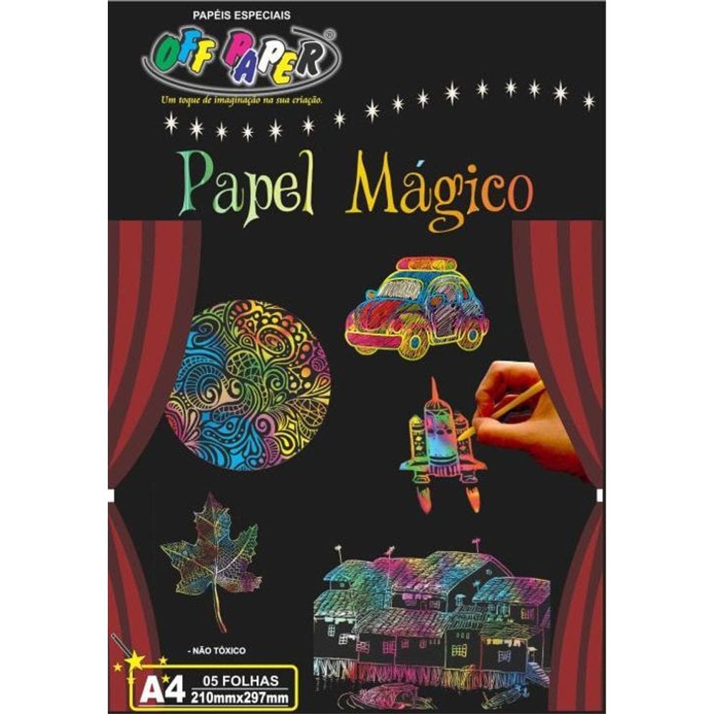 Papel Mágico A4 210X297Mm 5 Folhas