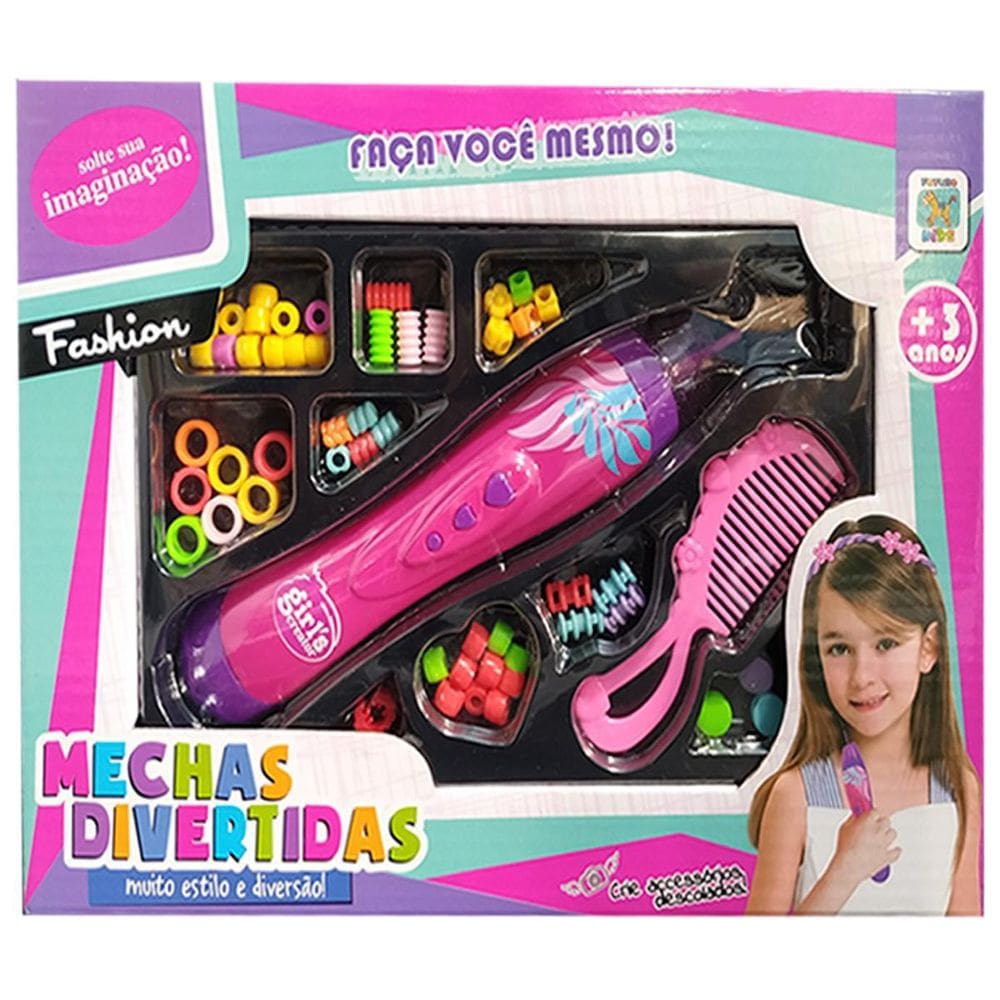 Brinquedo Mechas Divertidas Penteados Futuro Kids