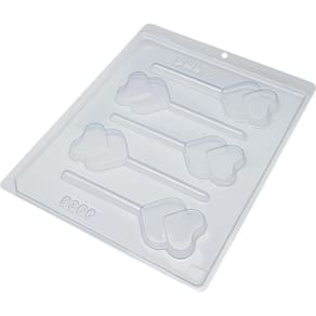 Kit 5 Formas de Pirulito Simples Muito Amor Coração