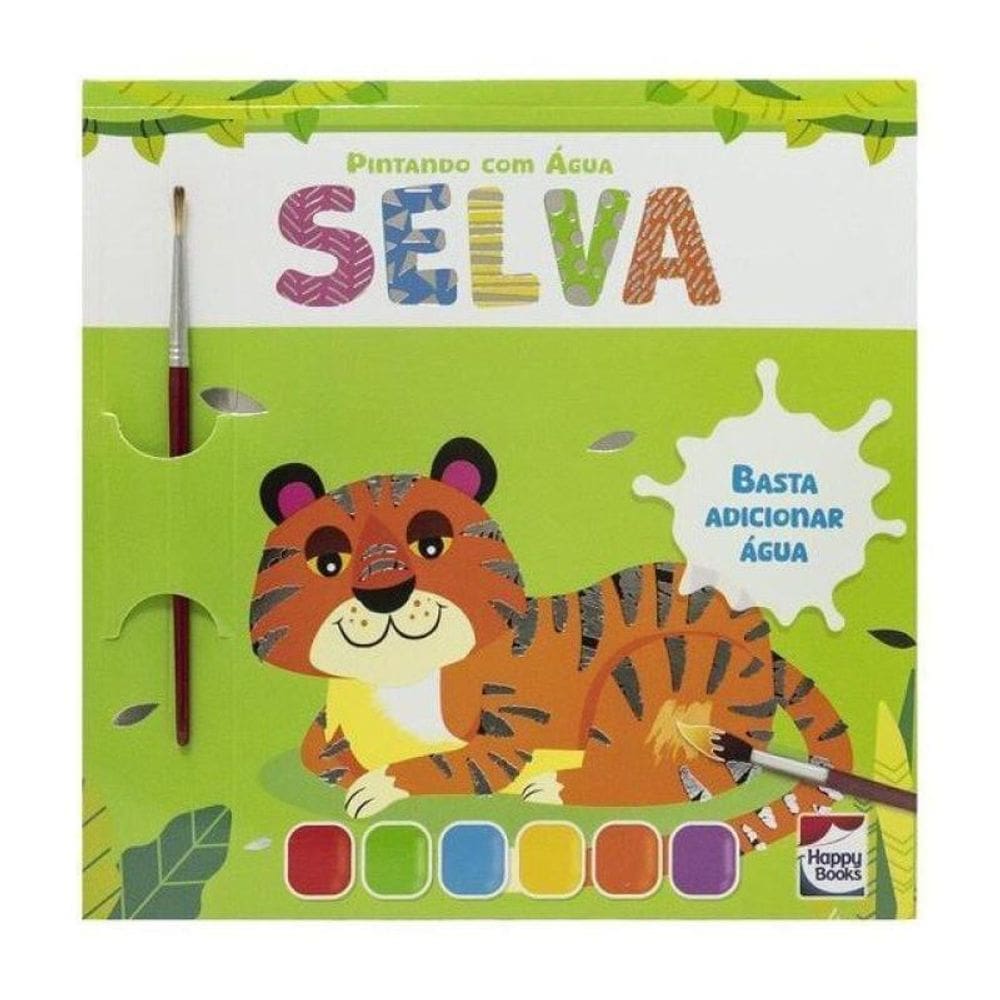 Pintando Com Água: Selva