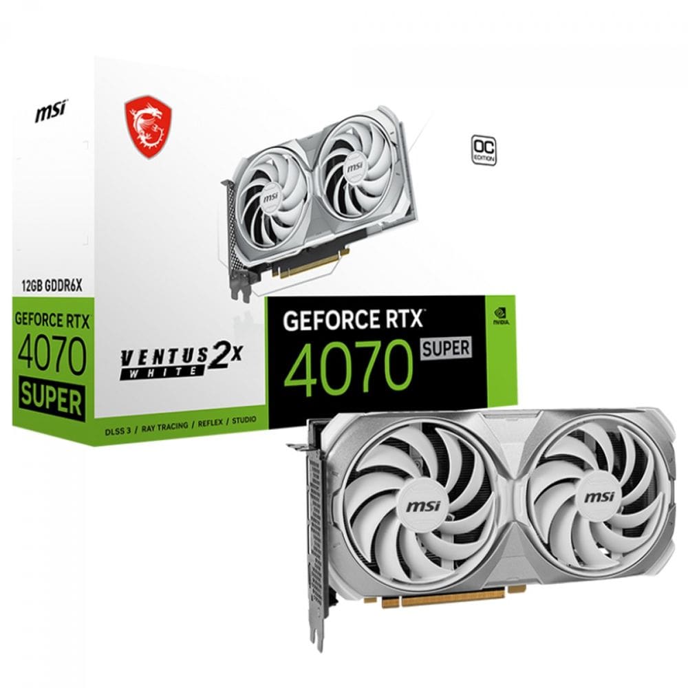 Placa de Vídeo MSI Ventus RTX-4070 12GB GDDR6X 912-V513-642