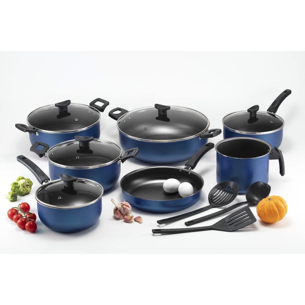 Jogo Panelas Grandes Robustas Com Wok 30 Antiaderente Teflon