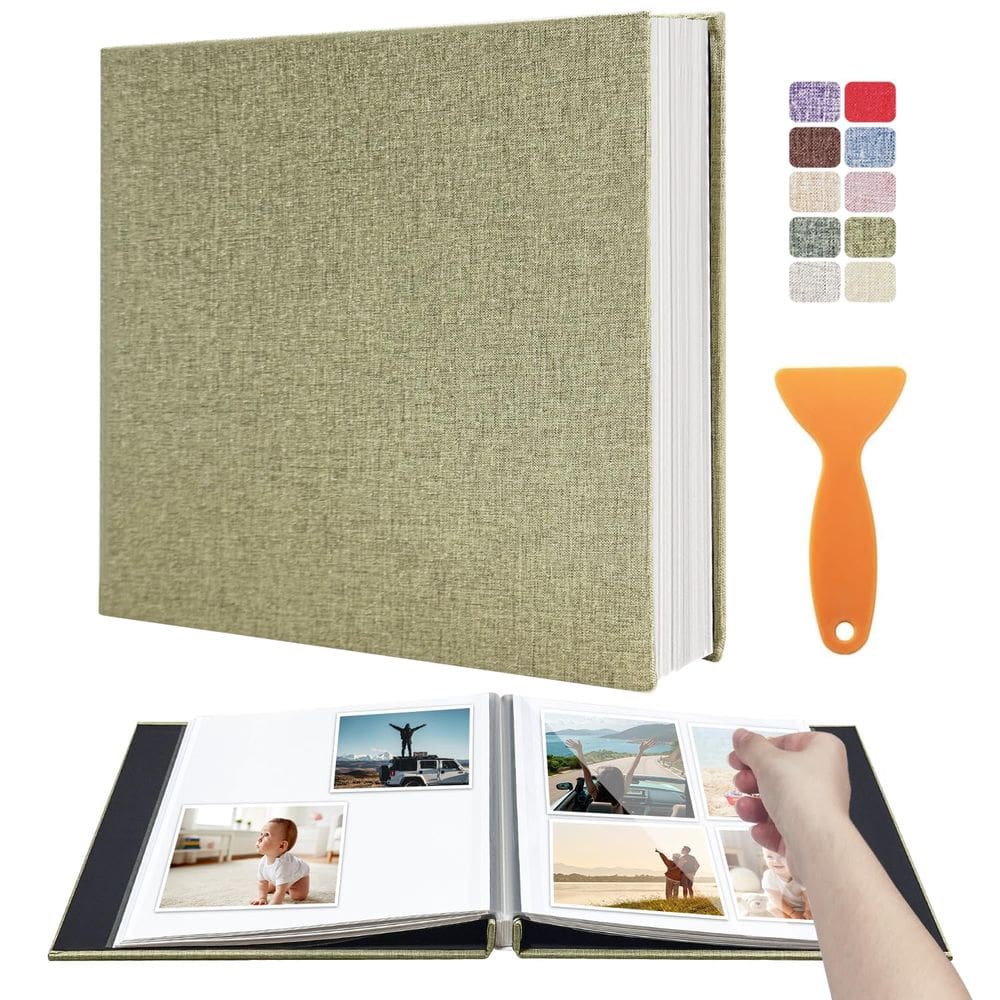 Álbum de fotos, álbum de recortes, HoneyTolly Large, com páginas autoadesivas
