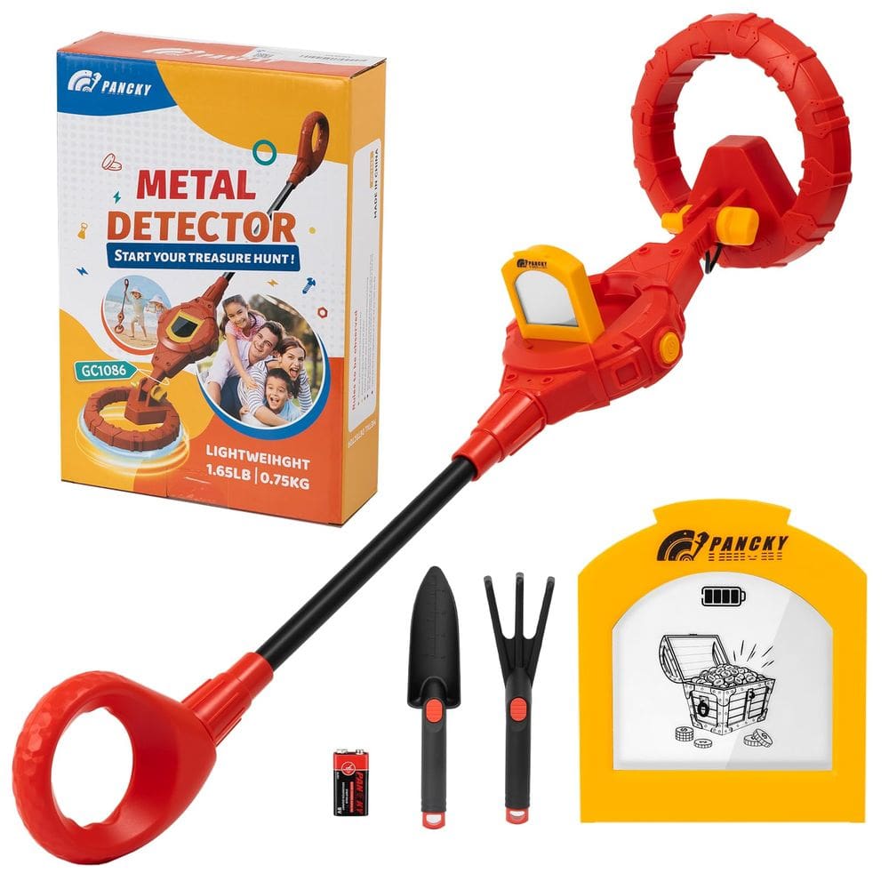 Detector de metais PANCKY PK1086 para crianças à prova d`água com LCD