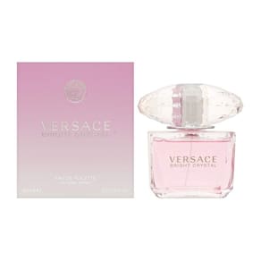 Perfume Versace Bright Crystal EDT Spray para mulheres 90ml