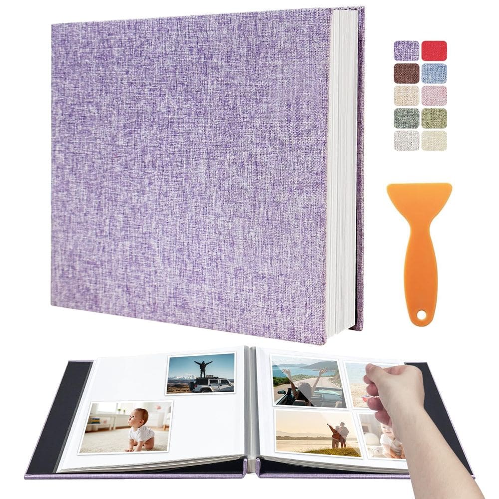 Álbum de fotos magnético, álbum de recortes, HoneyTolly, 13x12,8, 60 páginas