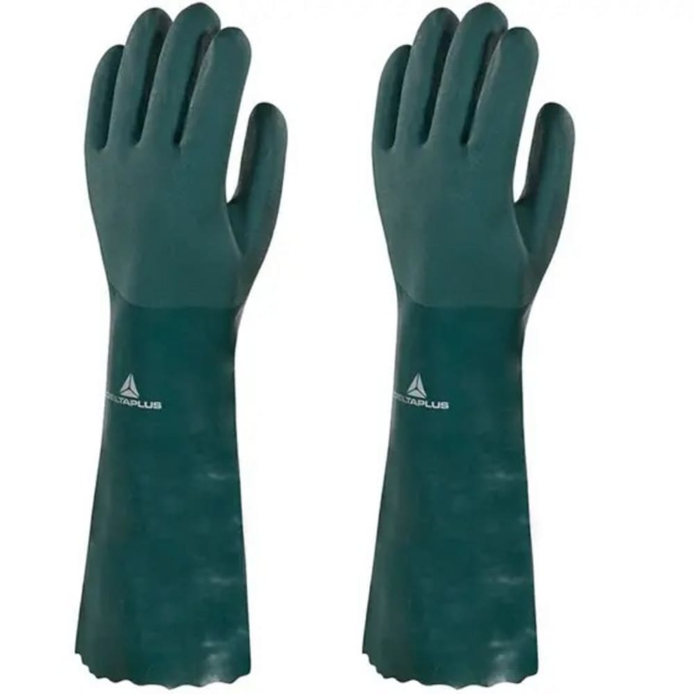 Luvas Pvc Aspera 9,5 Verde 45Cm Plastcor