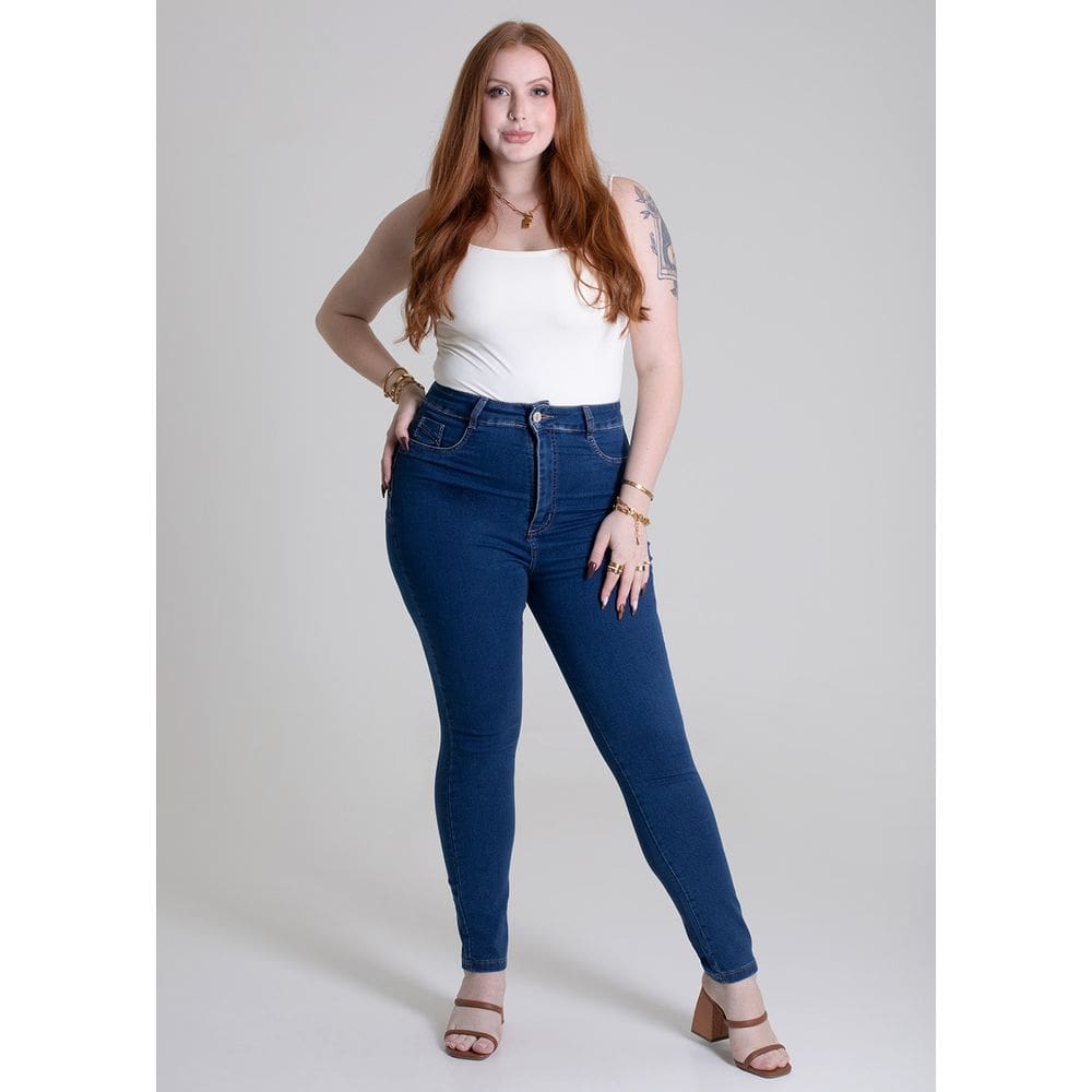 Calça Jeans Sawary Plus Size - 279349