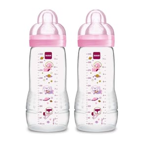 Mamadeira MAM Easy Active 325 ml com bico de fluxo rápido de 4 meses ou mais