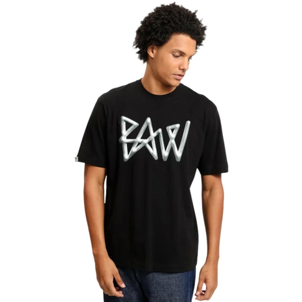 Camiseta Baw Metal Signature Regular