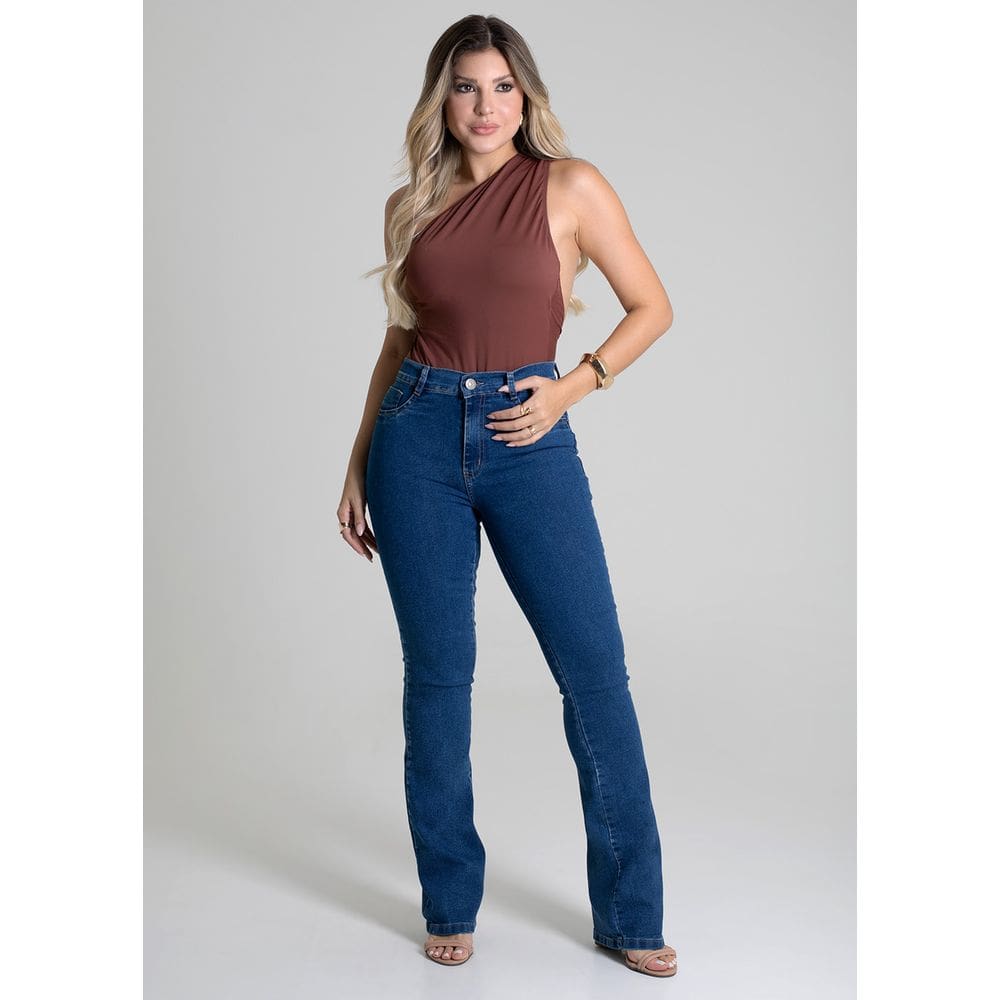 Calça Jeans Boot Cut Sawary - 279792
