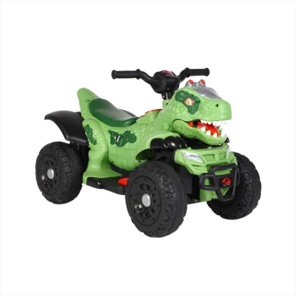Carro Elétrico Infantil Quadriciclo Dinossauro Música Led