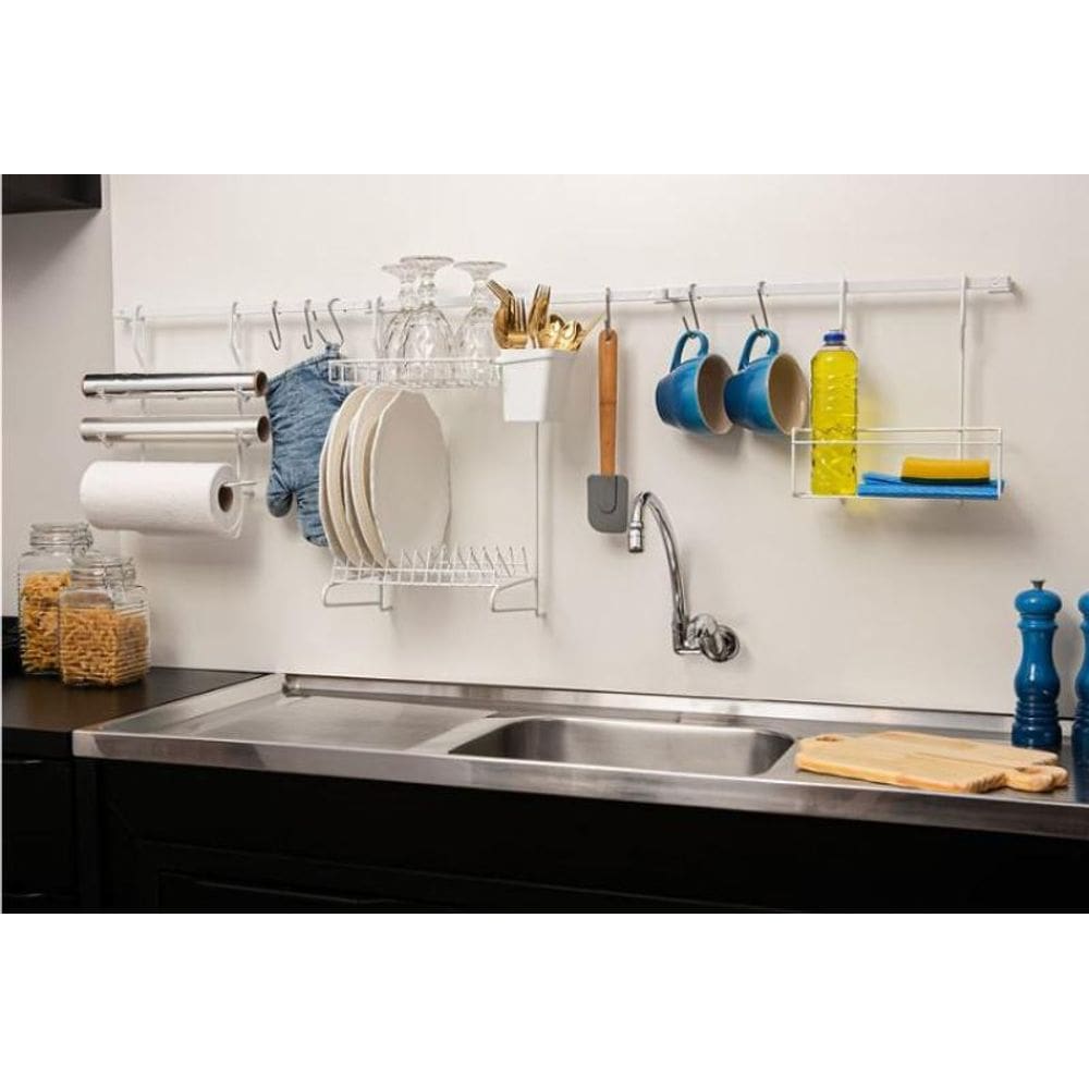 Cozinha Suspensa Essence  Kit 04 Branco