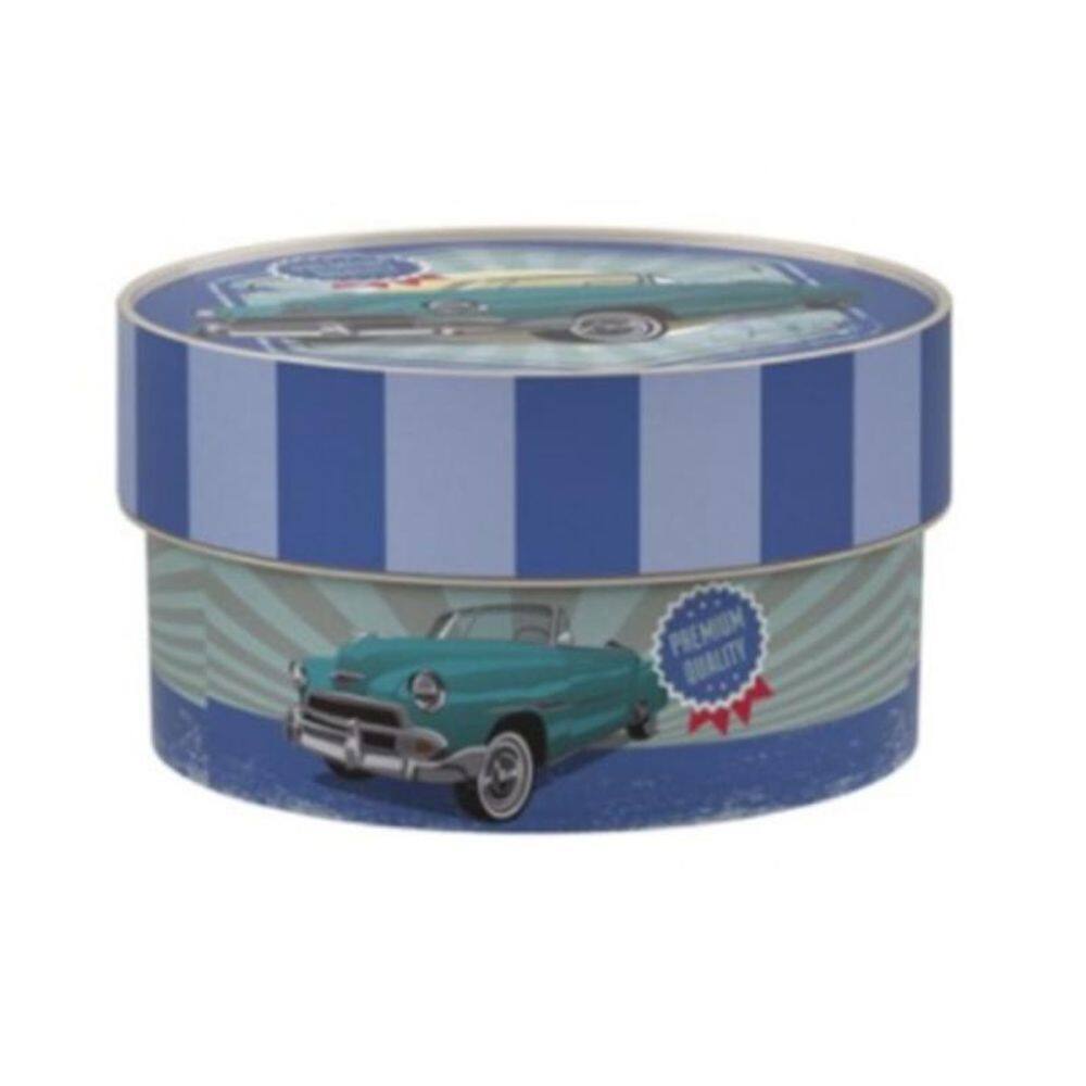 Caixa Decorativa Carro Redonda 630 ml