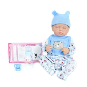 Boneca Bebe Reborn Baby Tony Baloni 48cm 100% Vinil