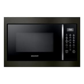 Microondas Preto 32 Litros 1400w Brastemp Bm146apbna