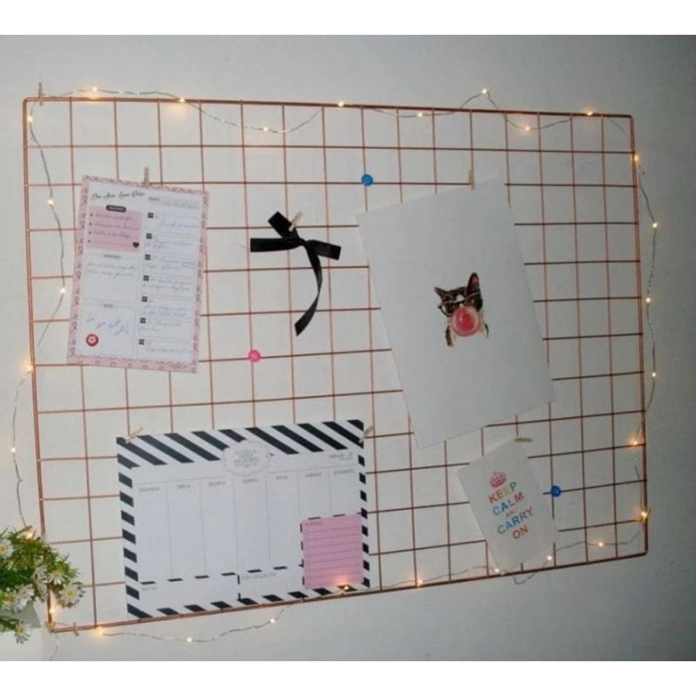 Tela Memory Board Cor Rosé 60 x 100 cm