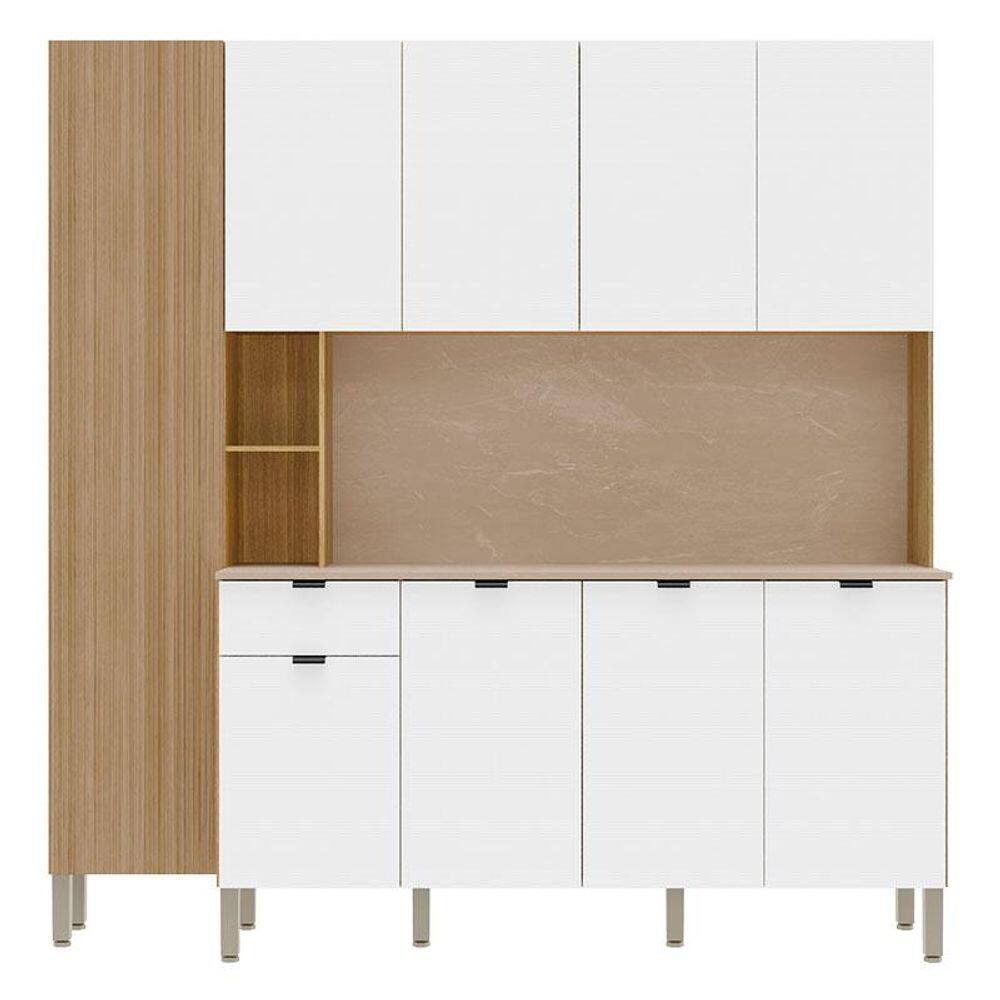 Kit Cozinha Pulse Freijó Ártico Riscatto - Kits Paraná