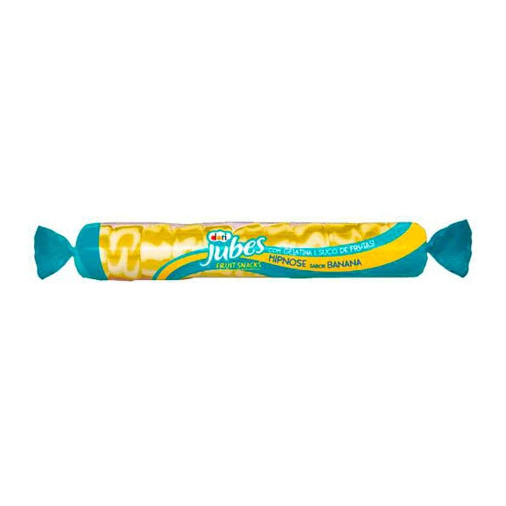 Bala de Goma Dori Jubes Fruit Hipnose Sabor Banana 48g